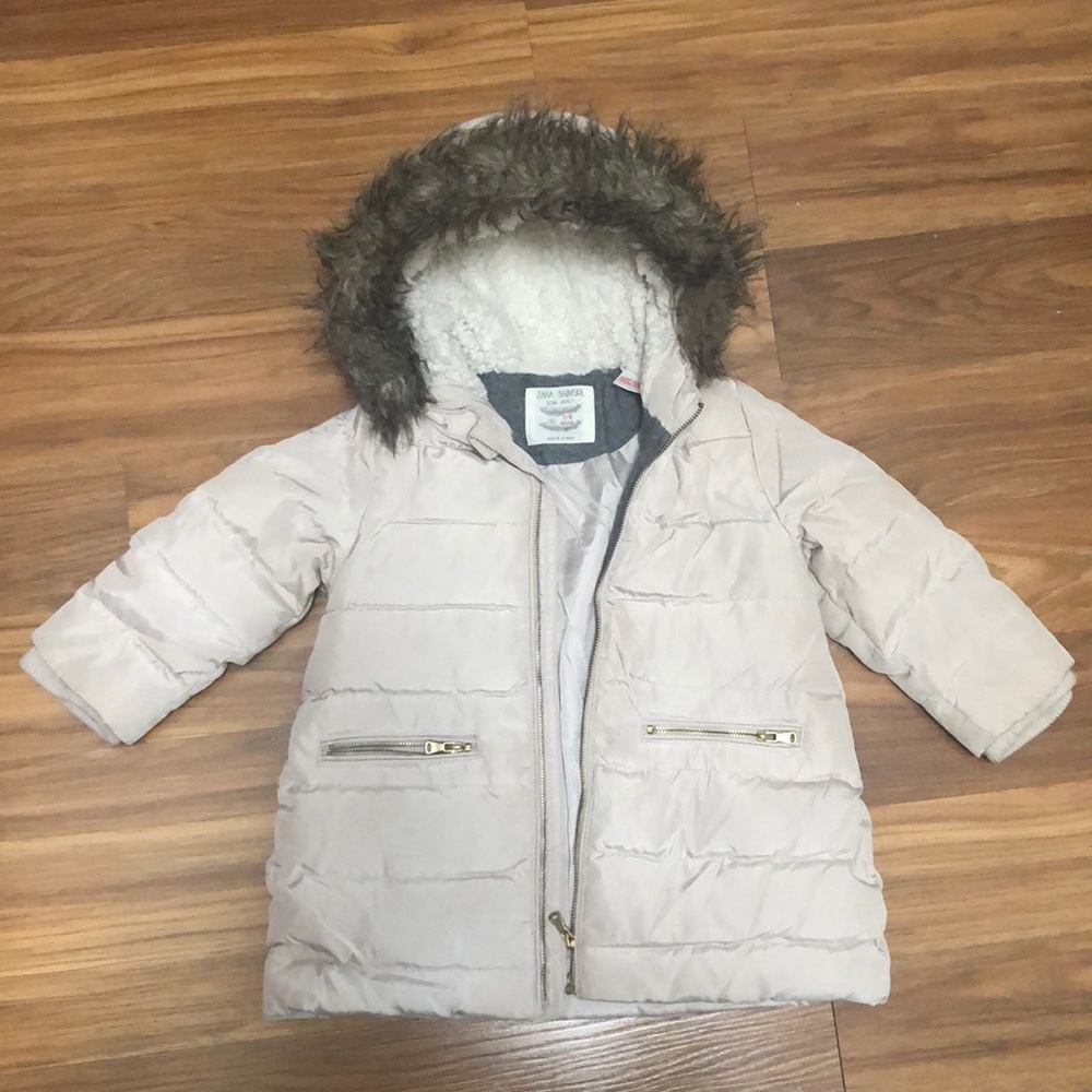 Zara down jacket